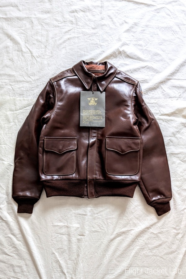 The REAL McCOY'S】 A-2 Flight Jacket J.A. DUBOW 1993s 旧リアルマッコイズ | (主に)旧 リアルマッコイズ研究所