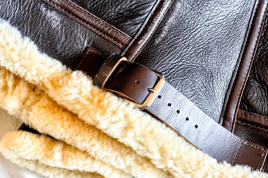 旧リアルマッコイズ1991年製B-3のウエストベルト