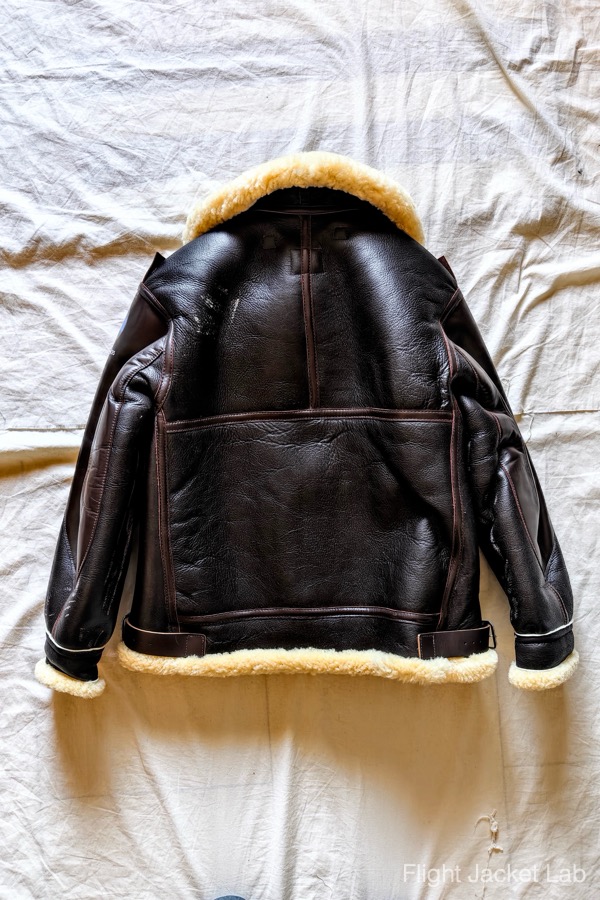 旧リアルマッコイズ1991年製B-3の後ろ面