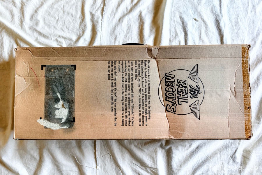 旧リアルマッコイズ1991年製B-3の箱