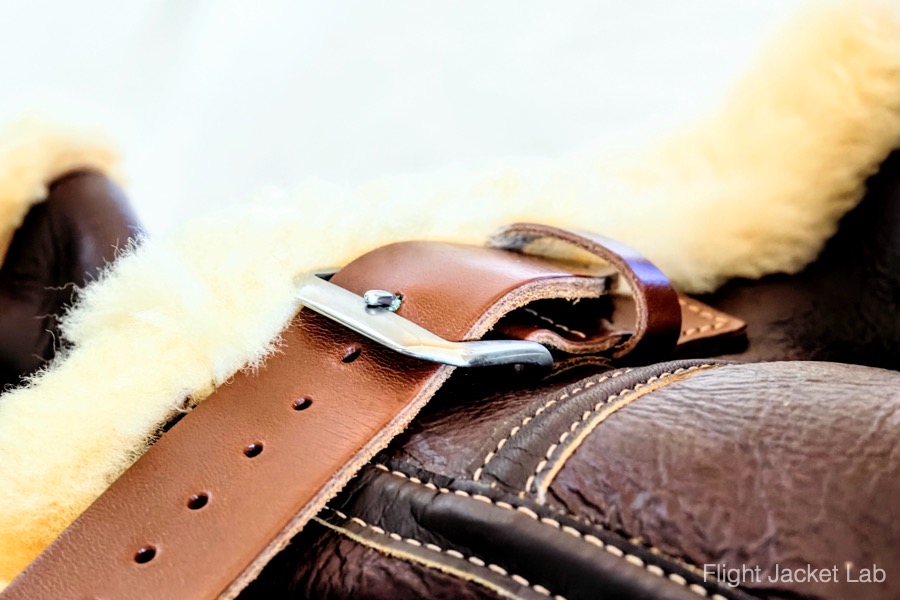 旧リアルマッコイズ1995年製H.L.B Corp実名復刻B-3のウエストベルト