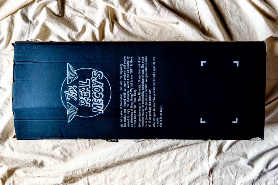 旧リアルマッコイズ1995年製H.L.B Corp実名復刻B-3の箱