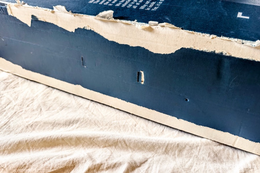 旧リアルマッコイズ1995年製H.L.B Corp実名復刻B-3の箱