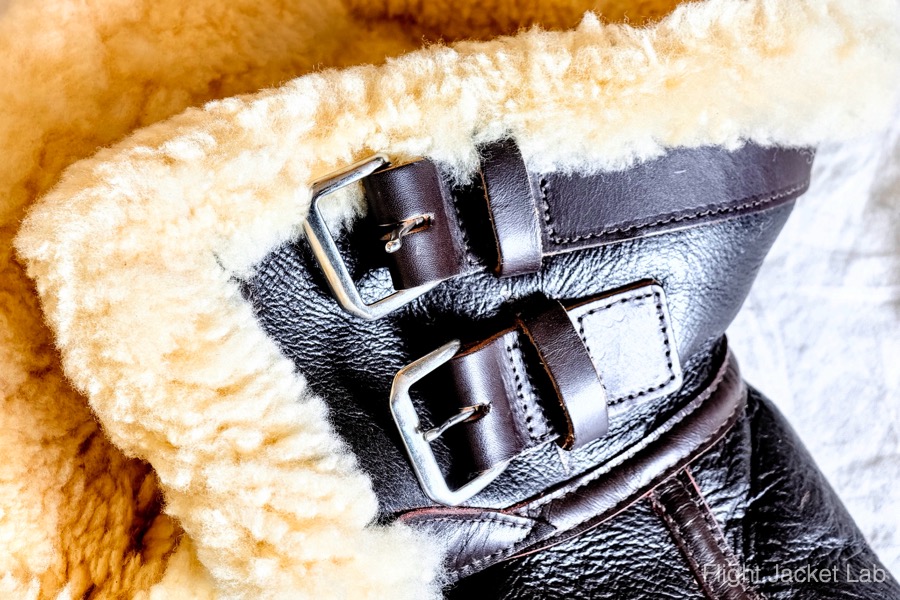 旧リアルマッコイズ1992年製B-3の襟