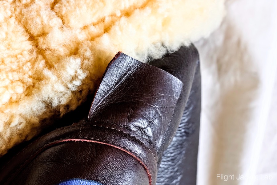 旧リアルマッコイズ1992年製B-3のオフィサーランクタブ